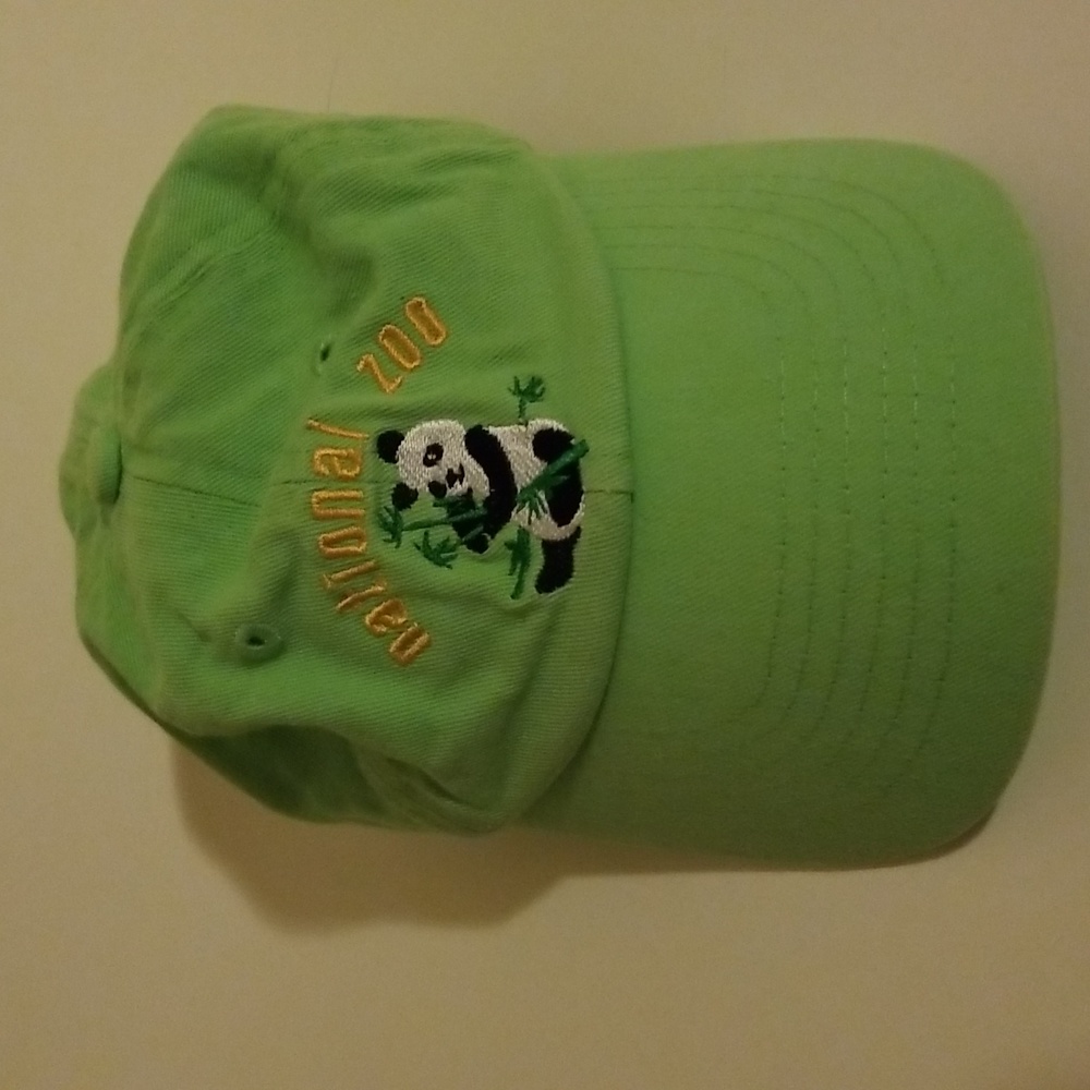 National Zoo Hat Cap Kids Green OS baby unisex